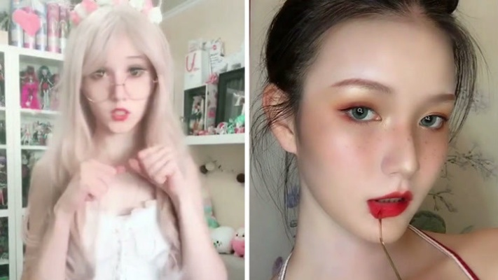 《Donk女版蓉r与国外网红对比：谁更胜一筹？》